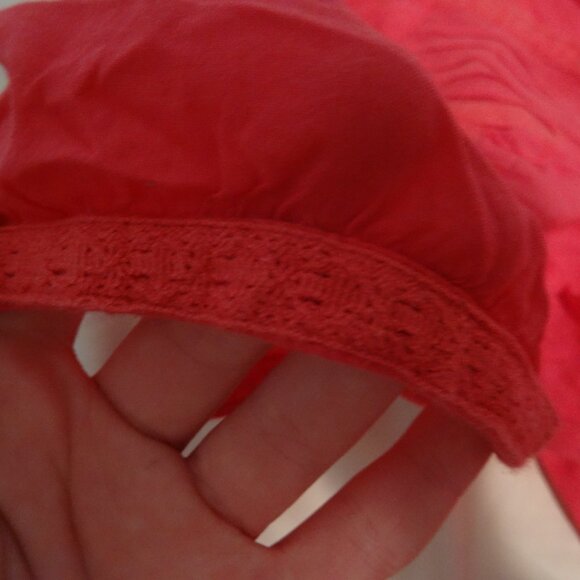 women's Jessica size 6 hot pink button up top - Picture 4 of 8